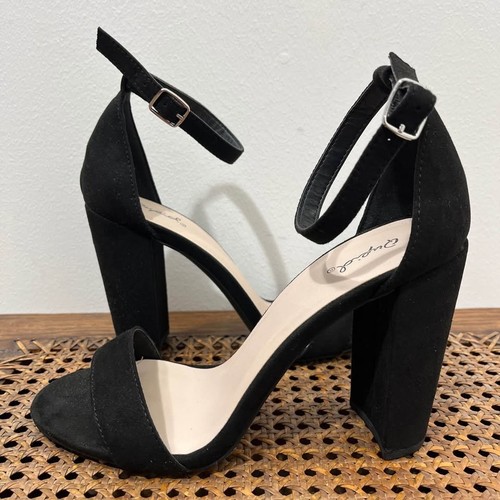 Size qupid black suede - qupid,