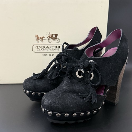 Coach poppy rena - rena, suede