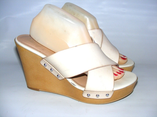Torrid cream mules - mules, high