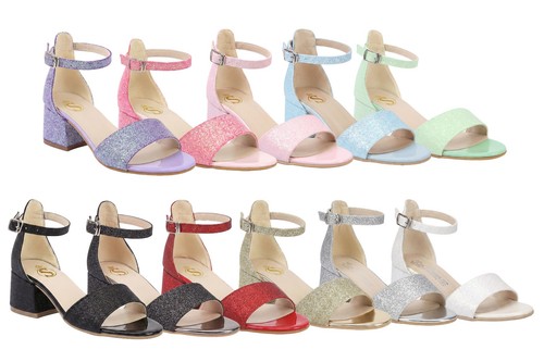 Girls ankle strap shoes block - ankle-strap, shoes,